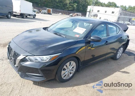 2020 Nissan Sentra S Xtronic Cvt из США, поврежденный, VIN 3N1AB8BV8LY246359